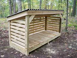 10 best outdoor wood storage ideas on