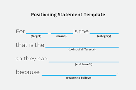 The conclusion is a very important part of your essay. How To Write A Positioning Statement