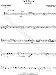 Hallelujah for violin solo, intermediate violin sheet music. Karolina Protsenko Hallelujah Sheet Music Violin Solo In D Major Download Print Sku Mn0198320