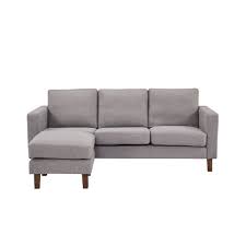 3 seater corner sofa with chaise grey