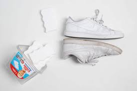 Rub in a circular motion until you see the shoes shine. Simple Hacks To Remove Stains From White Shoes