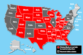 26 states where abortion will be ...