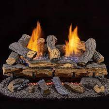 Vent Free Gas Fireplace Logs