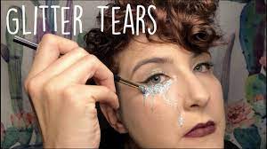hayley williams glitter tear tutorial
