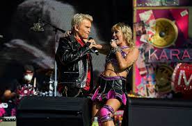 Billy idol and miley cyrus hours before super bowl lv on sunday (feb. Miley Cyrus Super Bowl 2021 Concert Best Moments Billboard