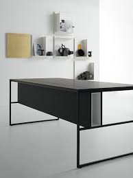 Modern stylish computer desk home office study writing table workstation with 2 drawers. Single Or Double Work Desk 20 Venti By Mdf Italia