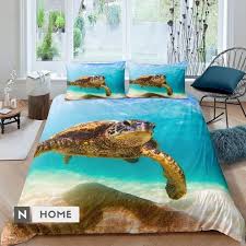 Sea Turtle Bedding Set 3d Tortoise