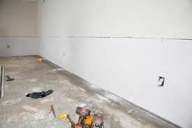 Basement Wall Restoration Wet Drywall