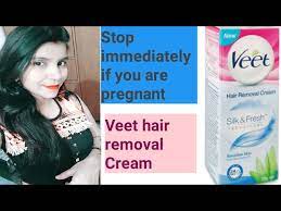 using veet hair removal cream