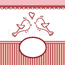 Template For Valentine Or Wedding Stock Vector Colourbox