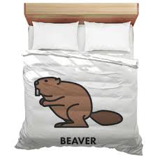 beaver comforters duvets sheets