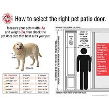 Insulated Airseal Pet Patio Door
