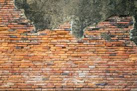 Old Brick Wall Texture At Ancient Ruin
