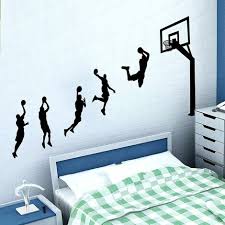 Wall Sticker Basketball Throw Wall