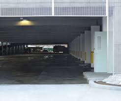 town parking garage at hicksville