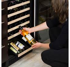 Wine Refrigerator With Display Rack