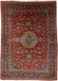 antique persian fine kashan rug