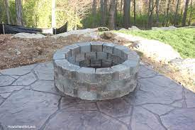 Diy Fire Pit How To Build A Patio