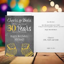 funny 30th birthday cards templates