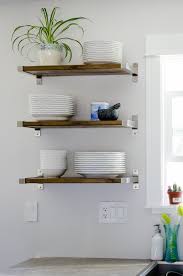 Diy Open Shelving For Our Kitchen