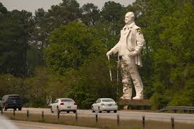 This statue of sam houston is the world's tallest statue of an american hero, and was built by artist david adickes. Texas Town Honors Sam Houston American Profile