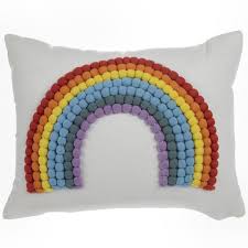 bubbled rainbow pillow hobby lobby