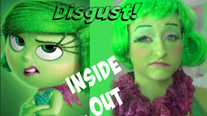 inside out disgust makeup tutorial