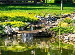 Raised Pond Waterfall Ideas Tranquil