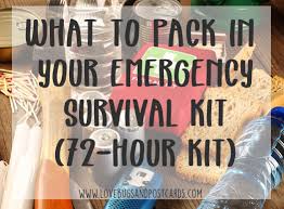These handy kits can contain medical supplies, knives, blankets however, not all survival kits are created equal. Emergency Kit Checklist Printable 72 Hour Kit Lovebugs And Postcards