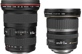 canon ef and ef s lenses