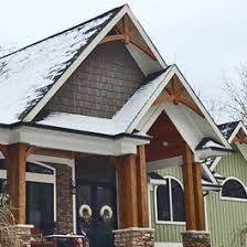 Although some might recommend painting it with acrylic to protect it from outside elements, most woodworking enthusiast however will opt to staining it to preserve the cedar wood's natural. Cedar Bracket Corbel And Gable Ideas Adding Cedar For Curb Appeal