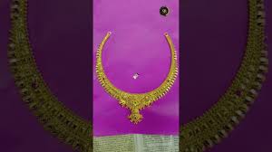 new designs gold necklace jewellery