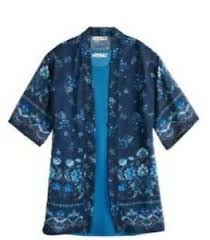Details About Knitworks 52 Blue Sleeveless Dress Kimono Plus Size Girls Sz 20 5 20 1 2