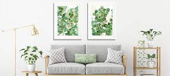 Green Wall Art Canvas Prints