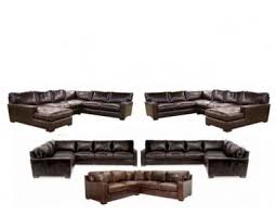 deep seating leather sofas sectionals