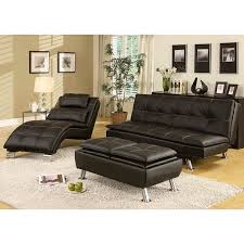 contemporary sofa bed set black