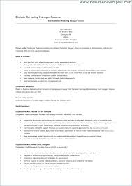 Resume Samples For Biotechnology Jobs
