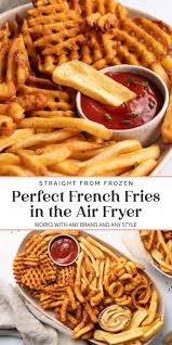 air fryer frozen french fries 40 as
