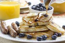 Blueberry Cream Cheese Pancake Recipe gambar png