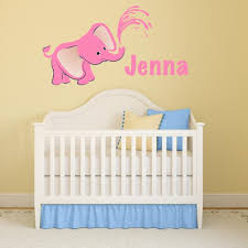 Personalized Printed Elephant Wall