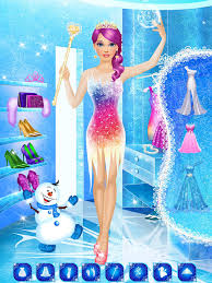 ice queen makeover s makeup dress up games screenshot 9