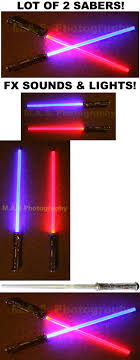 Collectibles Sci Fi Horror Collectibles Lightsaber Star Wars Fx Sound Light Saber Sword Toy Lowest Price Lot Of 2 Zsco Iq