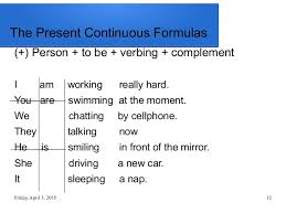 We will see its formula and usage with examples. Present Simple Or Continuous Exercises