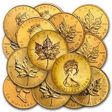 1 oz canadian maple leaf gold coin