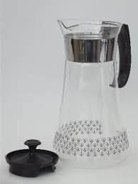 Vintage Pyrex Glass Coffee Carafe In