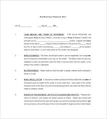 Negotiable Promissory Note 8 Free Word Excel Pdf Format
