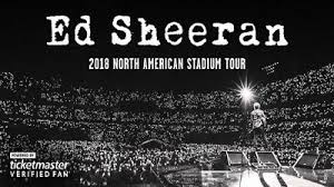2 Ed Sheeran Tour Tickets Section 12 Row 11 Gillette