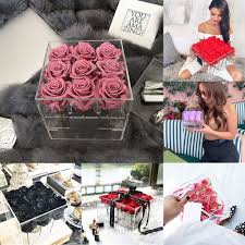 Discount wholesale silk flowers and floral supplies on sale at afloral.com. 2020 Newly Hot Sale Extra Large Clear Acrylic Rose Flower Box With Cover Romantic Flowers Fresh Keep 3 0hus From Copy02 19 10 Dhgate Com