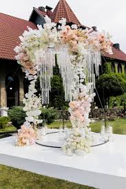 wedding ceremony arch stylish