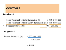 A) klasifikasi peratus yang ditukar ke bentuk pointer (untuk kegunaan di malaysia). Prinsip Dasar Dan Perancangan Perolehan Kerajaan Seksyen Perolehan